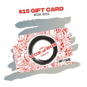 $15 Wok Box Gift Cards